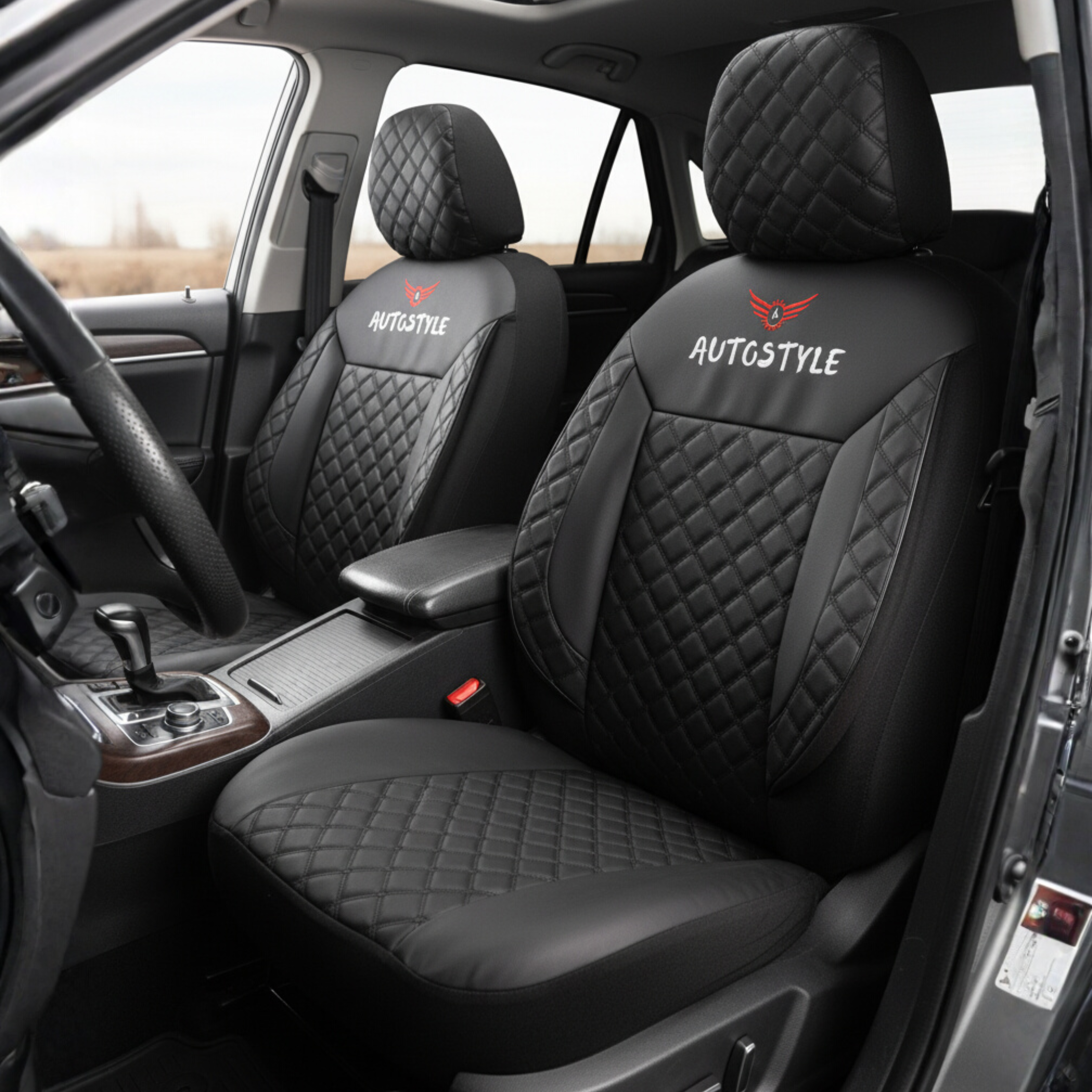 أغطية مقاعد جلدية فاخرة – Auto Style