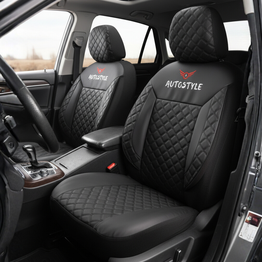 أغطية مقاعد جلدية فاخرة – Auto Style