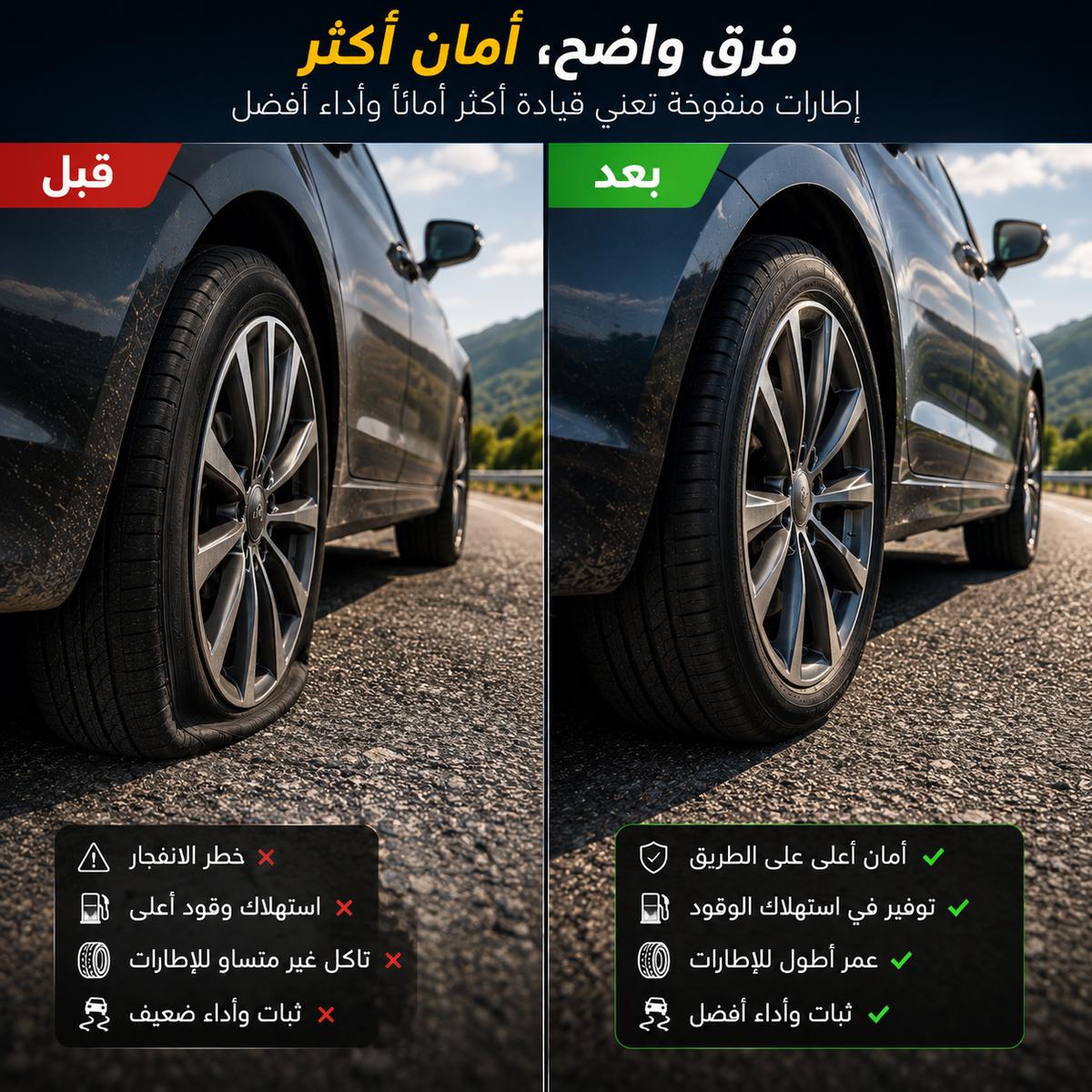 AutoStyle TurboAir 150 | منفاخ هواء ذكي وسريع للسيارات والدراجات